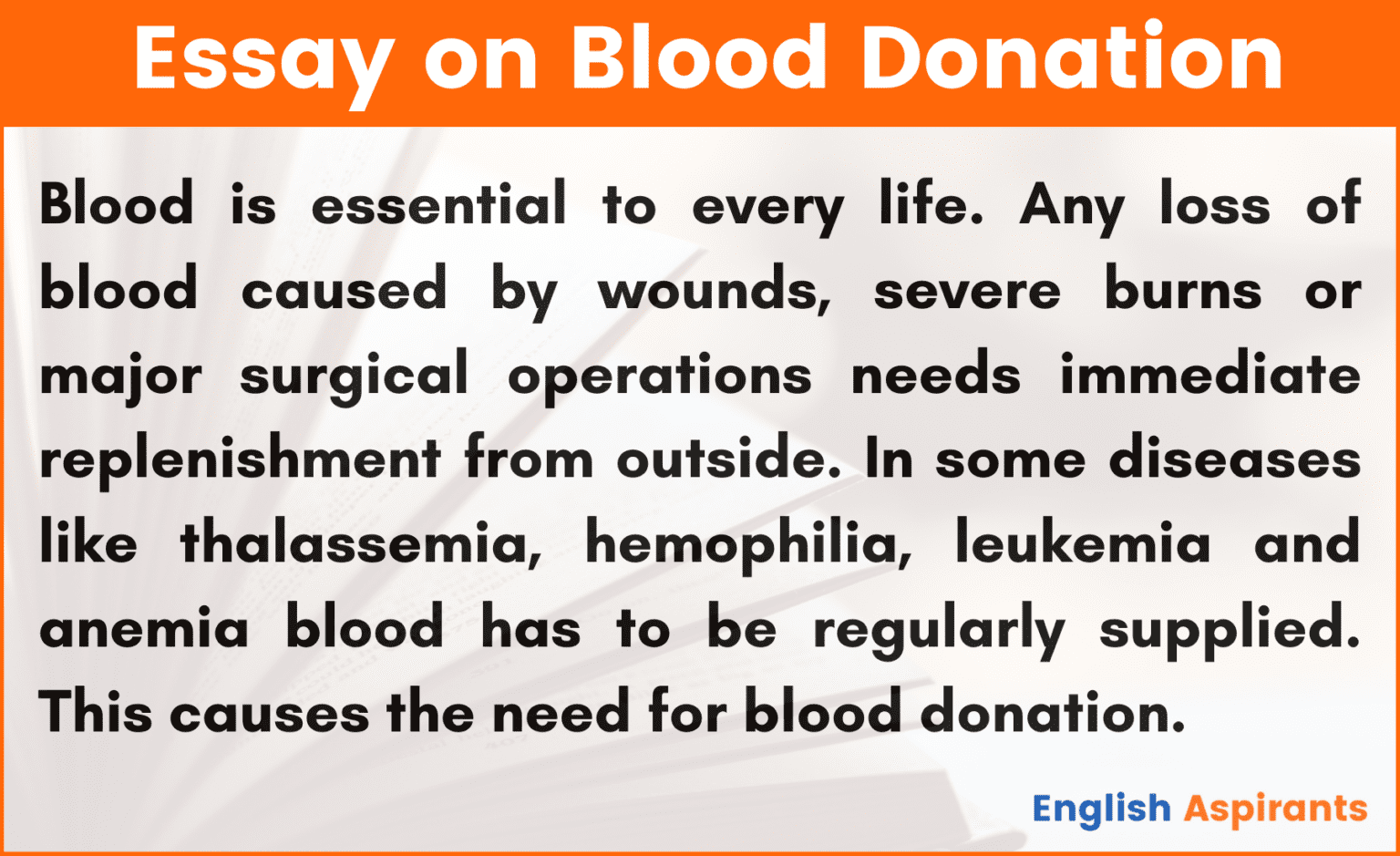 research studies on blood donation