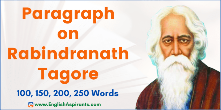 essay on rabindranath tagore in 150 words