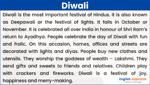 Paragraph on Diwali in English [100, 150, 200, 250 Words]