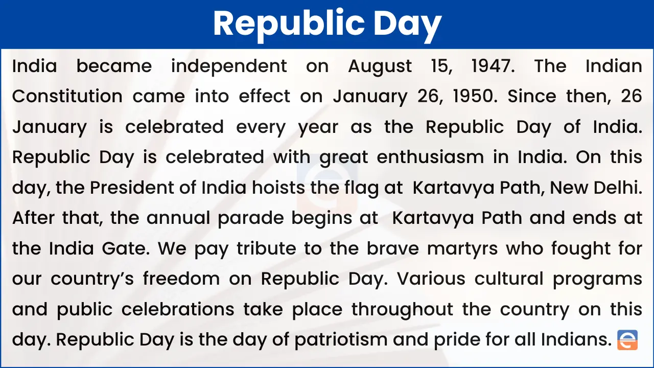 Essay on Republic Day of India