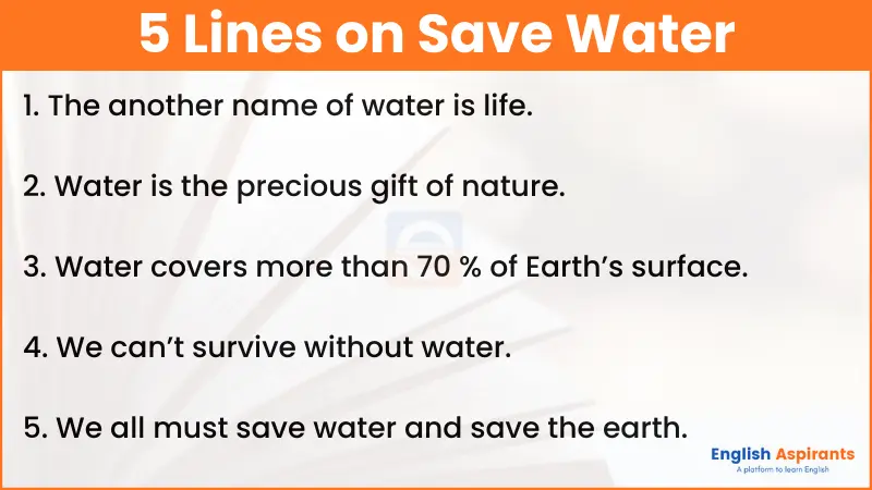 Essay On Water ||10 Lines On Water In English ||few Lines, 52% OFF